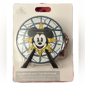 NWT Disney Mickey's Fun Wheel Headphones Case for AirPods